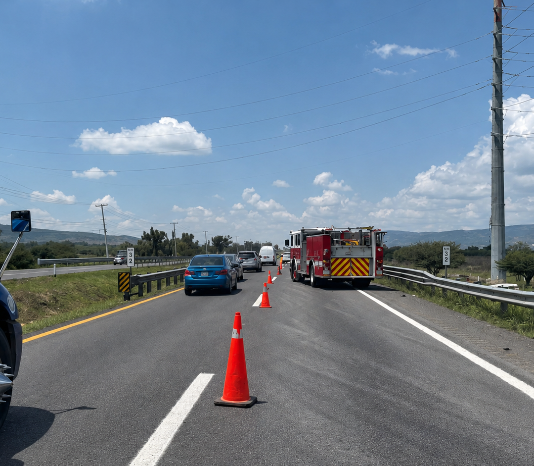 Carreteras bloqueadas